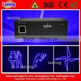 2w Blue Color Programmable Christmas Laser Lights