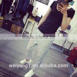 Cultivate One's Morality Show Thin Elastic Top Female Cotton Short Sleeve thumbnail-5