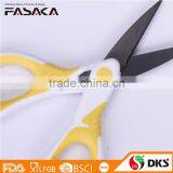 SH13015WY-T-2016 New Design Professional 5"coated Black Titanium Blade Houeshold Scissors With Soft Touch Handle thumbnail-5