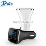 2016 Newest Colorful Multi Usb Ports Car Charger for Iphone Ipad With 5V 4.8A Car Charger With LED Display thumbnail-3