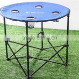 Outdoor Portable Folding Round Camping Table thumbnail-1