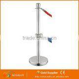 ACEALLY 5 Meters Stainless Steel Wall Mounted Retractable Belt Barriers thumbnail-4