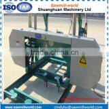 Wood Horizontal Band Saw Portable Wood Cutting Machine for Sale