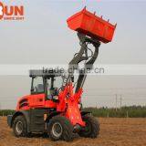 Everun Brand With Grapple Bucket Small Farm Machines 2.0 Ton Wheel Loader For Sale thumbnail-3