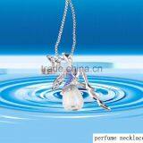 Angel Jewelry Pendant Glass Perfume Bottle Jewelry Necklace For Sale thumbnail-1
