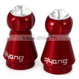 2Pcs Qiyang 6061 Cycling Bicycle Accessory Aluminum Alloy Bicycle Tyre Presta Valve Cap for MTB Road Bike thumbnail-3
