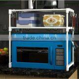 2-tier Metal Wre Microwave Oven Storagte Organizer Kitchen Pot Rack thumbnail-3