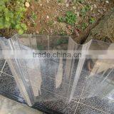Plastic Polycarbonate PC 100% Clear Corrugated Plastic New Wave Roofing Sheet for Sale thumbnail-2