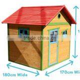 Kids Outdoor Wooden Cubby House thumbnail-5