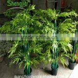 SJLJ013443 Artificial Plant and Tree / Fake Bamboo for Green Garden Fence Decoration thumbnail-2