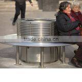 Stainless Steel Round Tree Bench thumbnail-6
