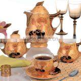 Hot Sale Full Decal Special Ceramic Tea Set