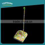Toprank Home Usage Color Printed Plastic Long Handle Dustpan And Broom Set Sweep Easy Broom thumbnail-3