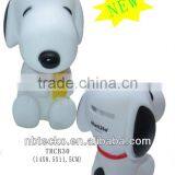 Promotional Dog Shaped Plastic Coin Bank thumbnail-1