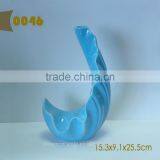 Blue Ceramic Decorative Vase thumbnail-4
