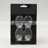 4PC Oval Stainless Steel Hook thumbnail-1