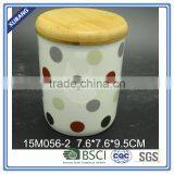 Promotion Colorful Small Airtight Ceramic Spice Jar thumbnail-1