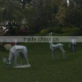 FRP Reindeer Landscape Sculpture thumbnail-4