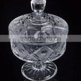European Style Glass Candy Jar thumbnail-1
