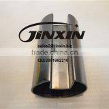 Single or Double Groove 304 316 Decorative Stainless Steel Slot Pipe and Tube(YK-9352) thumbnail-4