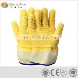 sale factory latex coated safety gloves