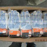 DDSAFETY Bleach Cotton String Knit Gloves With Blue PVC Dots Safety Gloves thumbnail-5