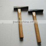 British Type Chipping Hammer With Wooden Handle