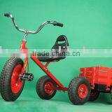 Children Tricycle Toy With Trailer thumbnail-1