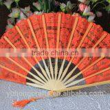 Handmade Embroidery Lace Wedding Fan for Bridal thumbnail-2