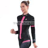 Wholesale Women Cycling Wear Jersey+trouser Long Sleeve Bicycle Sets Bike Clothes Custom Cycling Jersey Set Sublimation thumbnail-4