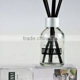 100ml Round Shape Aroma Scented Fragrance Reed Diffuser With Rattan/fiber Stick thumbnail-4