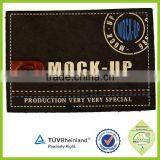 Custom Heat Press High Quality New Fashion Embossed Leather Patches