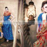 Different Styles Designer Tops (Dazzling Dupattas With Silk Tops and Printed Skirts. ) thumbnail-1