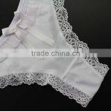 Stock High-grade Summer Style Daily Ice Silk Lift Hips Women Lace Sey Panties Comfortable Underwear Seamless Briefs Thong Linger thumbnail-4