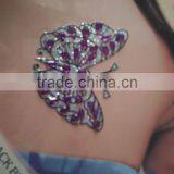BUTTERFLY BODY STICKER Tattoo Glitter Sticker Glitter Bindi thumbnail-2