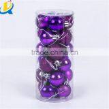Household Party Decoration White Plastic Christmas Ornaments Balls thumbnail-3