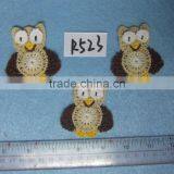 Crochet Bird Patch, Bird Bandge,bird Motif thumbnail-2