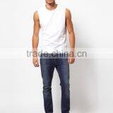 Custom Men Plain Tank Tops With Pocket thumbnail-4