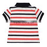 Striped Kid Polo Shirt Made in China Embroidery Kis Polo Shirt thumbnail-3