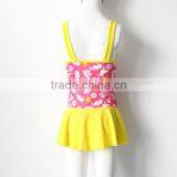 Stars One Piece Yellow Swimwear thumbnail-2