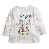 S33515W 2017 Long Sleeve T-shirt for Girls 100% Cotton Shirts thumbnail-1