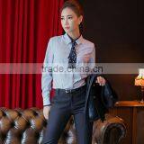 Custom 2017 Women Formal Suit Beautiful Blouse Design Elegant Women Pants Suit thumbnail-5