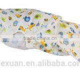 100%Cotton White Cotton Muslin Swaddle Baby Blanket thumbnail-2