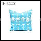 Wholesale Anchors Coastal Turquoise Pillow Cushion Cover thumbnail-2