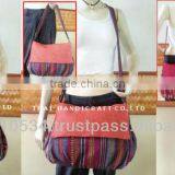 Thai Vintage HMONG Woven Fabrics Shoulder Bag Handbag thumbnail-1