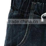 Top 10 Jeans Two Color PU Tape Funky Wholesale Kids High Waist Jeans With Elastic thumbnail-6