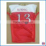 2017 Model Football Jersey Set With Digital Sublimated Design on Polyester Fabric thumbnail-2