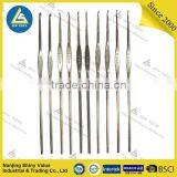 Customized Package Single Head Nickel-plated Steel Crochet Hook thumbnail-1