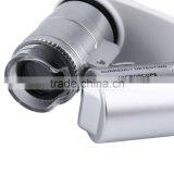 Wholesale 9882W 60X Magnifying Universal Mobile Phone LED Microscope Magnifier With Clip thumbnail-5