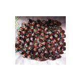 Handmade 20 mm Round Black Lampwork Glass Beads With Fish Inside Wholesale From China Beads Factory thumbnail-1